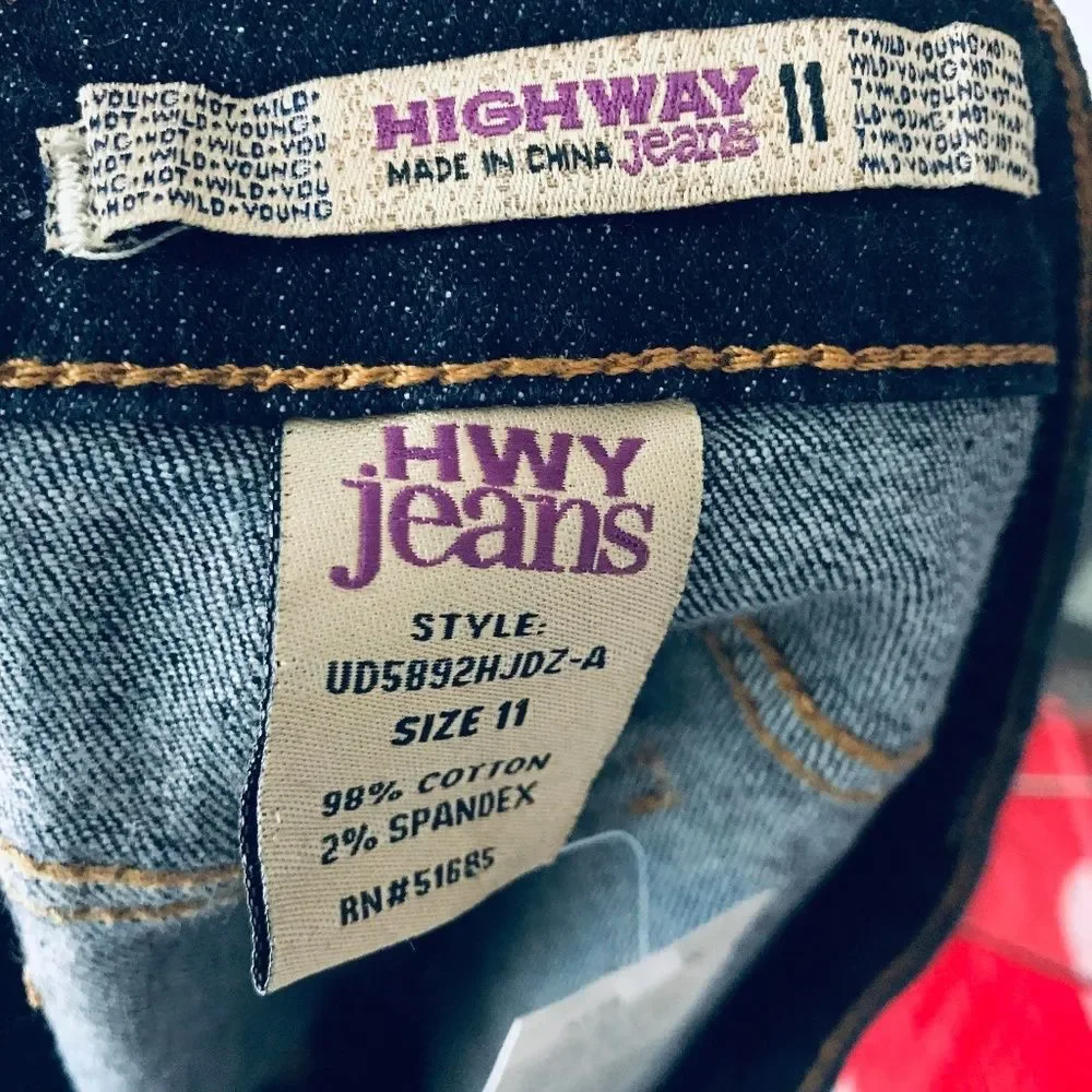 Highway Jeans  Junior Distressed Cutoff Short